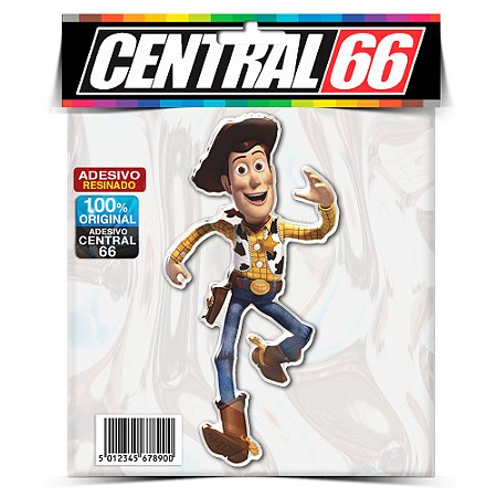 Adesivo Resinado Toy Storie - Woody