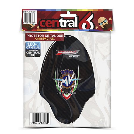 Tankpad Mv Agusta Brutale 910 - Carbono Preto Corse Adesivo Protetor Resinado