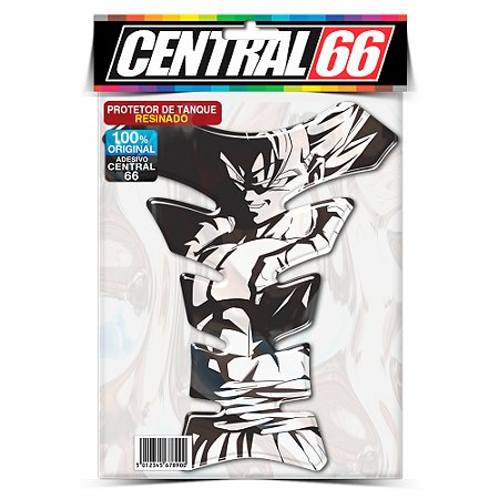 Tankpad Universal M2 - Goku Preto Adesivo Protetor Resinado