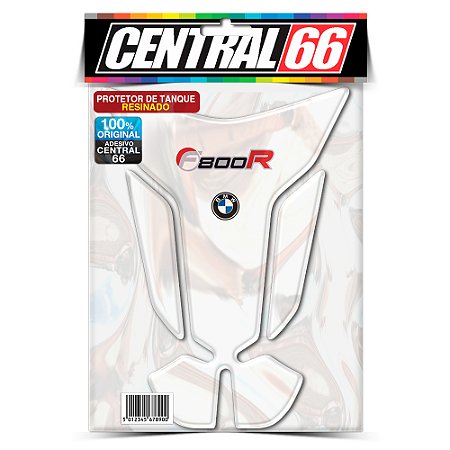 Tankpad BMW F800R M1 - Branco Adesivo Protetor Resinado