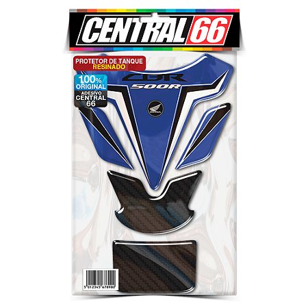 Tankpad Honda CBR 500R M1 - Azul Adesivo Protetor Resinado