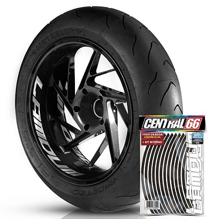 Kit Adesivo Interno de Roda G Lamdum + Friso Preto