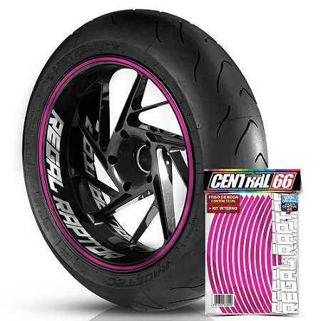 Kit Adesivo Interno de Roda G Regal Raptor + Friso Rosa