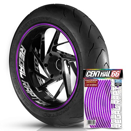 Kit Adesivo Interno de Roda G Regal Raptor + Friso Roxo