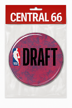 Adesivo Resinado NBA Draft -10cm