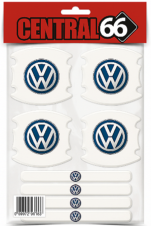 Kit 4 Portas Maçaneta Volkswagen Resinado