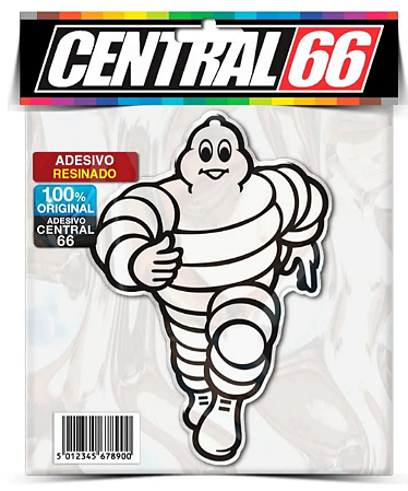 Boneco Michelin branco 10 cm