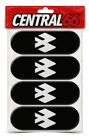 KIT REFLETIVO PRETO ROYAL BAJAJ MODELO NOVO