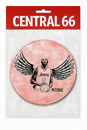 Adesivo Resinado NBA Kobe Bryant -10cm
