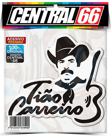 Adesivo Resinado Tião Carreiro