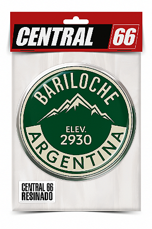 Adesivo Resinado Bariloche Argentina -10cm