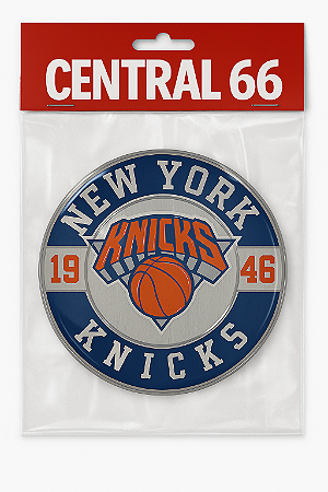 Adesivo Resinado NBA New York Knicks -10cm