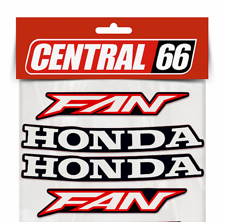 Kit Faixas De Adesivos Completo Honda Cg Fan