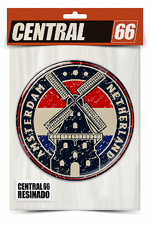 Adesivo Resinado Amsterdam M2 -10cm (AD1341)