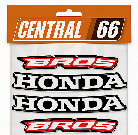 Kit Faixas De Adesivos Completo Honda Bros