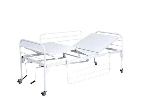 Cama Hospitalar Fowler Standard C/ Rodizio até 120kg - Salutem