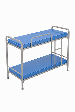 Cama Beliche com Escada e Colchão - Salutem