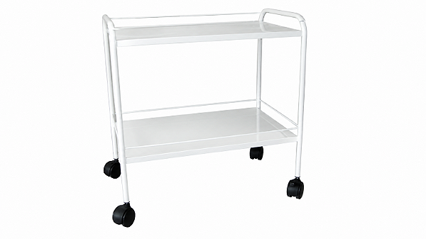 Carro para Curativo Simples em Pintura Epóxi - Salutem