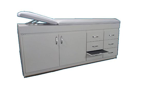 Mesa Para Massagem com Gabinete MDF - Salutem Móveis Hospitalares