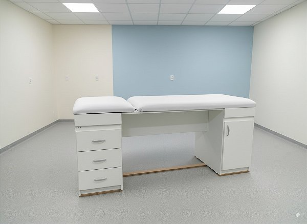 Mesa Para Massagem em MDF com 2 Modulos - Salutem