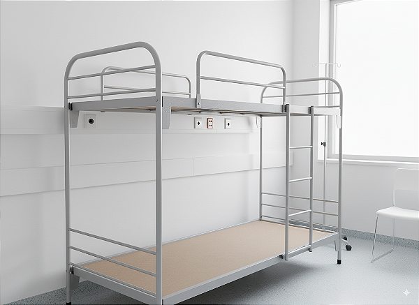 Cama Beliche com Escada - Salutem