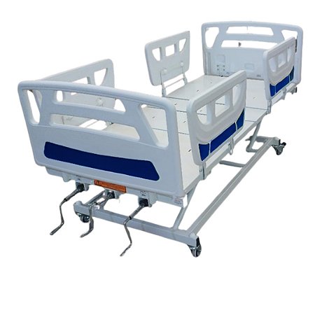 Cama Hospitalar Fowler C/ Elevação 3 Manivelas - Salutem