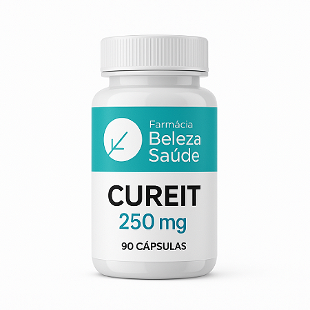 Cureit 250mg - Ação Anti-inflamatória e Auxílio no Combate de Infecções Virais - 90 cápsulas