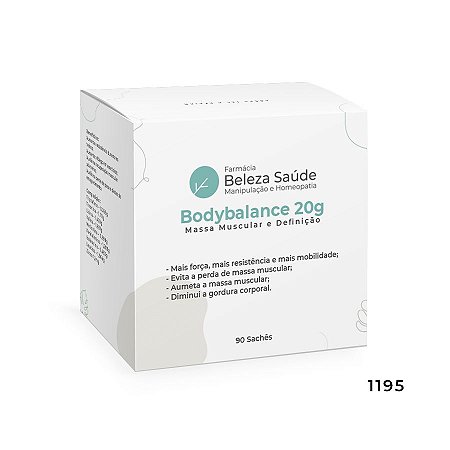 Bodybalance 20g Massa Muscular e Definição - 90 doses
