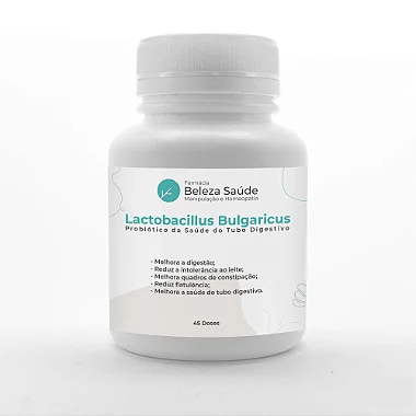 Lactobacillus Casei : Probiótico da Saúde do Tubo Digestivo - 45 doses