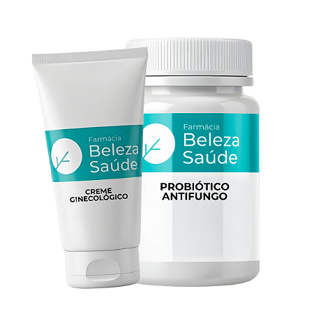 Kit Duo Para Candidíase : Cápsulas + Creme Ginecológico