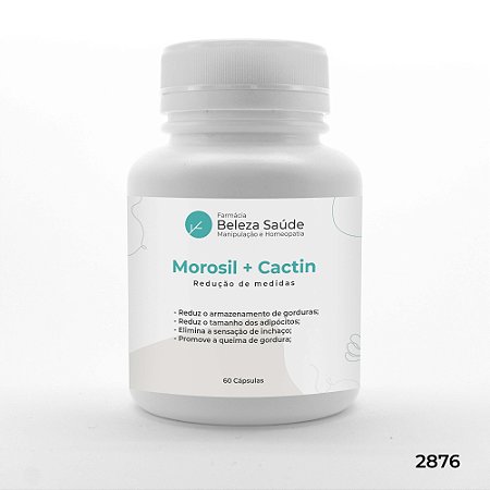 Morosil 500mg + Cactin 500mg Redução de Medidas - 60 doses