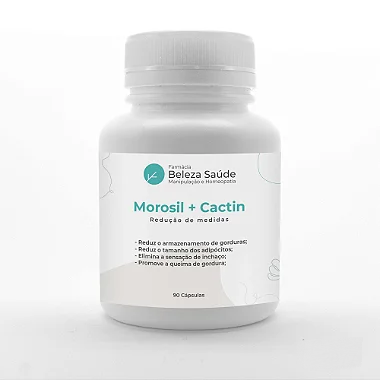 Morosil 500mg + Cactin 500mg Redução de Medidas - 90 doses