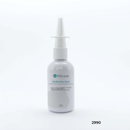 Ocitocina Spray Nasal 24ui  - Hormônio do Amor e da Convivência Social - 8ml