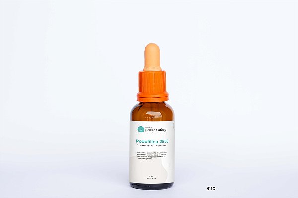 Podofilina 25% Tratamento Anti Verrugas - 15 ml