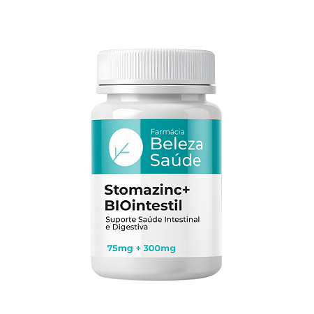 Stomazinc + Biointestil : Proteção Máxima do Estômago e do Instestino - 60 Cápsulas