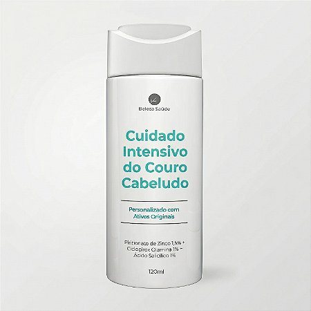 Shampoo Piritionato Zinco + Ciclopirox + Salicílico : 120ml