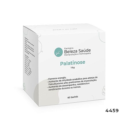 Palatinose 15g : 60 Sachês