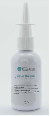 Água Thermal com Essência de Lavanda : Spray 100ml