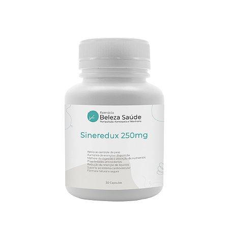 Sineredux 250mg Único Original 100% Puro 30 Cápsulas