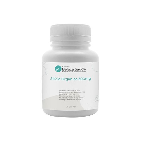 Silício Orgânico 300mg : Fagron Siliciumax 30 Cápsulas Ativo Puro