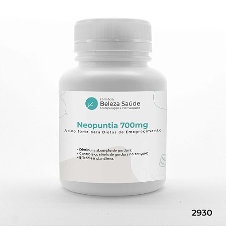 Neopuntia 700mg : Ativo Forte para Dietas de Emagrecimento