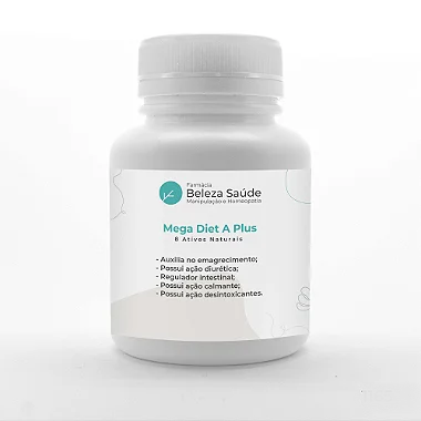 Composto Mega Diet A Plus - 8 Ativos Naturais