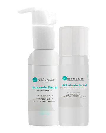 Kit Facial pele Normal e Sensibilizada