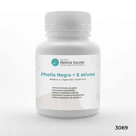 Pholia Negra + 6 Ativos - Reduz a Ingestão Calórica