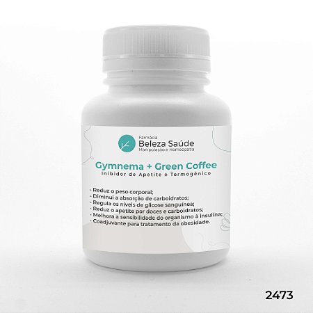 Gymnema + Green coffee - Inibidor de Apetite e Termogênico