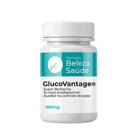 Glucovantage® 100mg Berberina Biodisponível