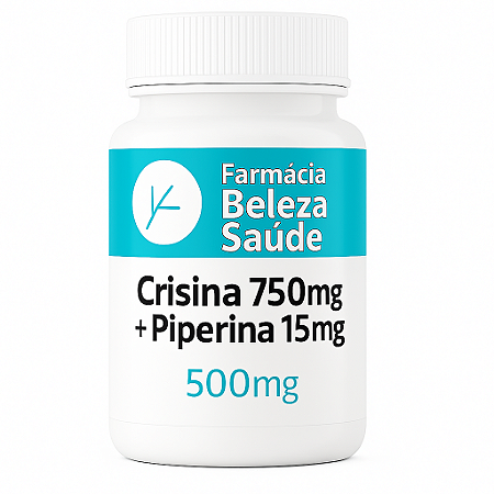 Crisina 750mg + Piperina 15mg