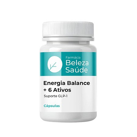 Energia Balance + 6 Ativos 60 Cápsulas | Suporte GLP-1