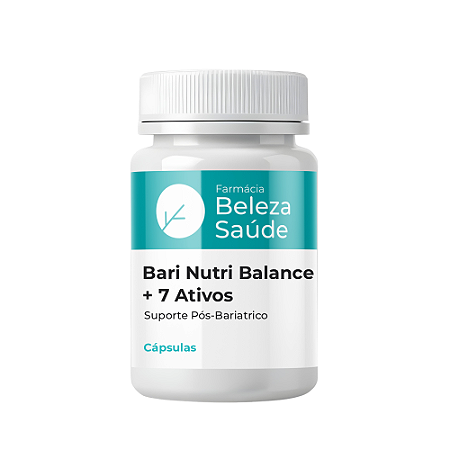 Bari Nutri Balance + 7 Ativos 60 Cápsulas | Suporte Pós-Bariátrico