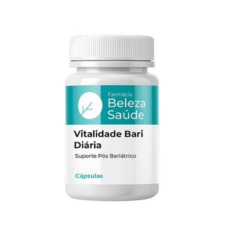 Vitalidade Diária no Pós-Bariátrico + 60 Cápsulas | Suporte Pós-Bariátrico